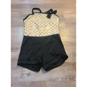 Weissman xxl children's gymnastic dance set sequined top